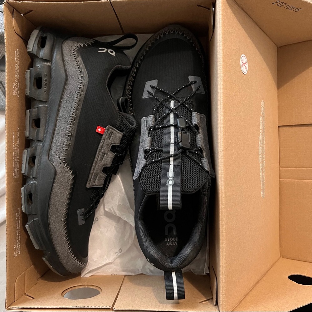 On Cloud running shoes